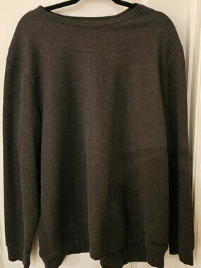 Bench. Urbanwear Mens Fleece Lined Thermal Long Sleeve CrewNeck Pullover  | XXL